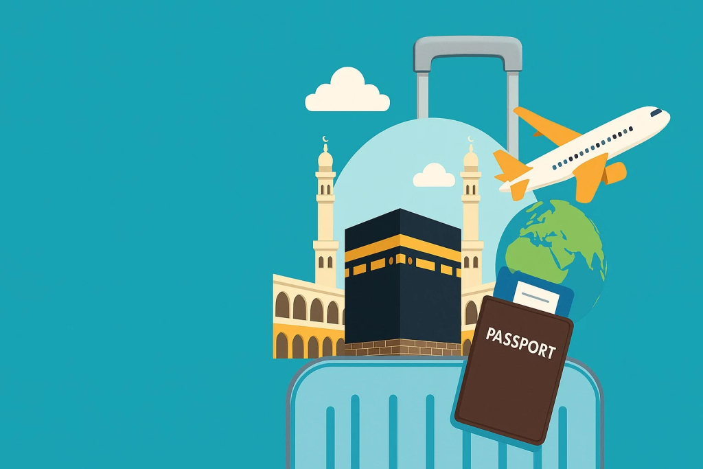 website slideshow advertising a Best Visa, Travel & Umrah Hajj Agency in Bangladesh